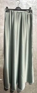 Jupe longue satin